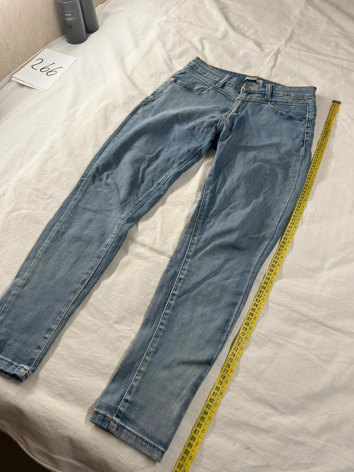 Jean azul de cintura alta Mila premium talla L – photo 4